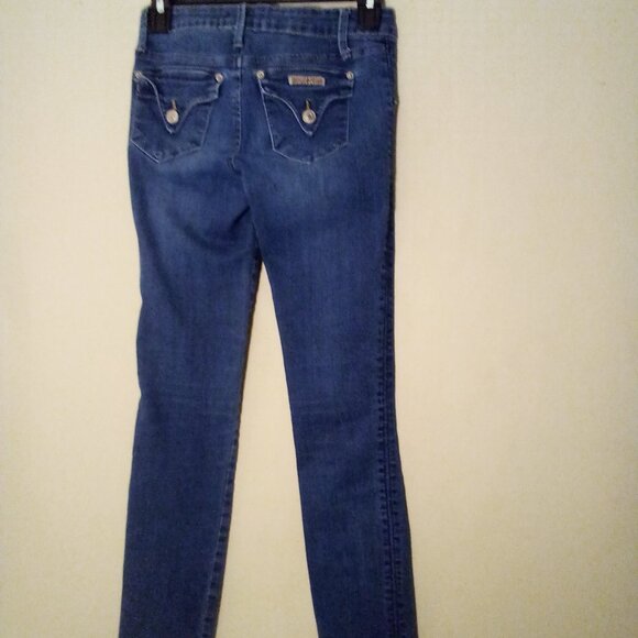 Hudson Jeans Girls 14 Straight Skinny Denim Blue - Picture 10 of 14